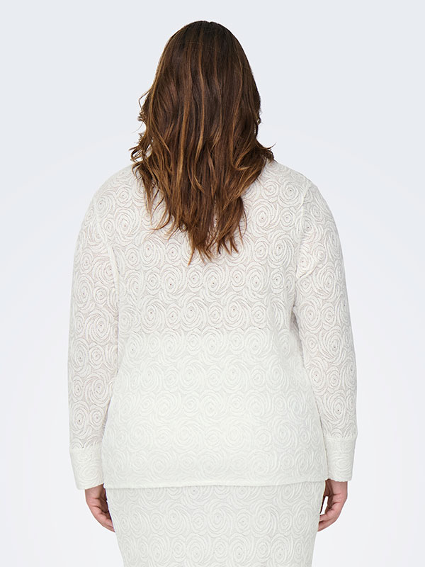 CARROSIL - Plus Size Skjorta fra Only Carmakoma