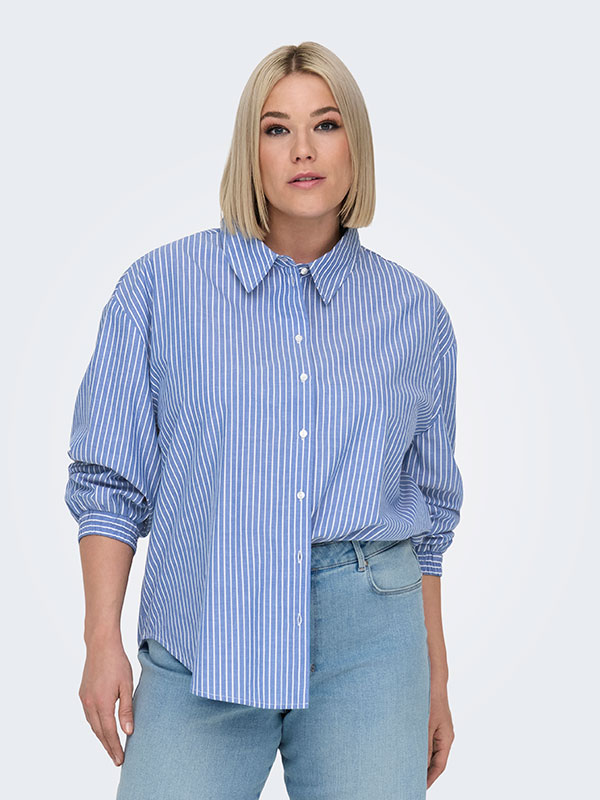 CARARJA - Plus Size Skjorta fra Only Carmakoma