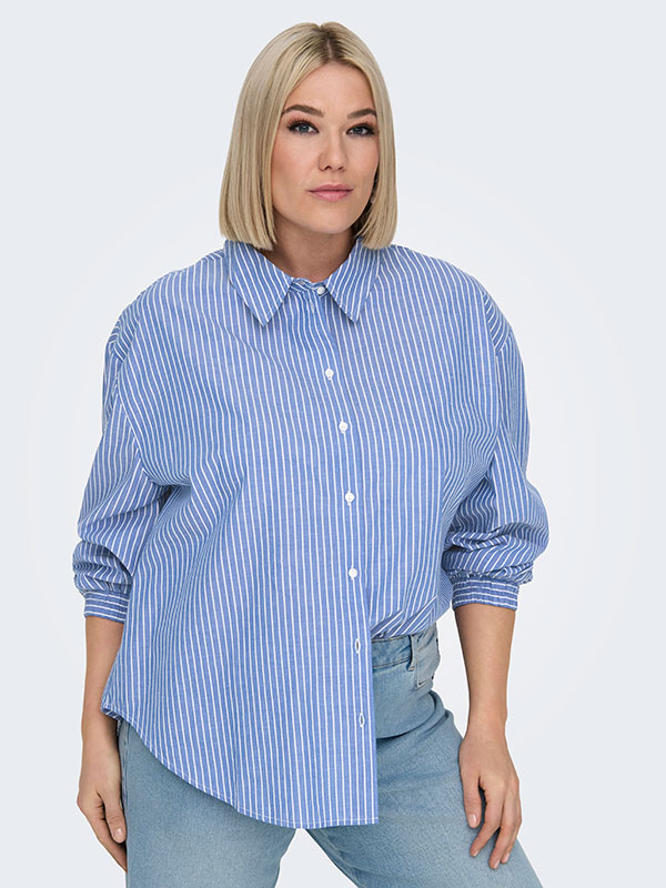 CARARJA - Plus Size Skjorta fra Only Carmakoma