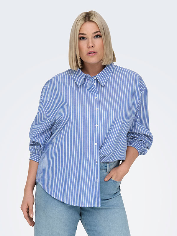 CARARJA - Plus Size Skjorta fra Only Carmakoma