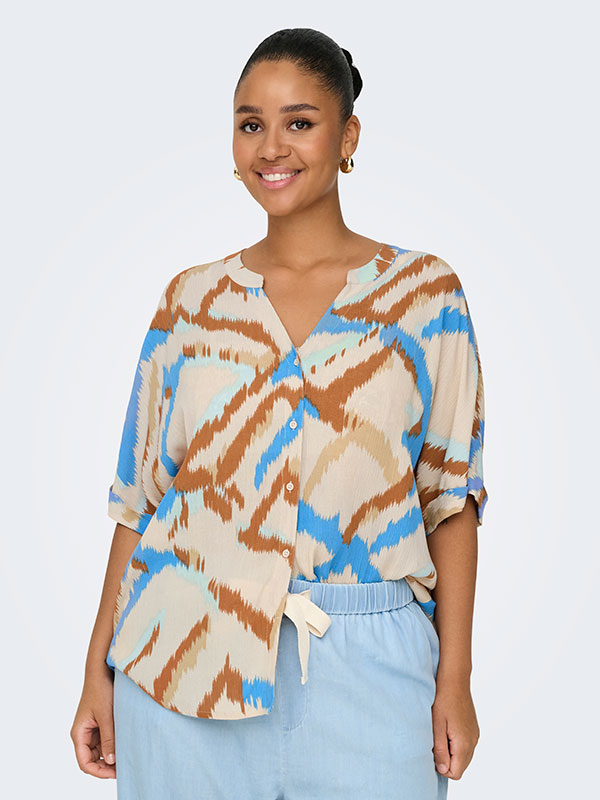 CARROWA - Plus Size Blus fra Only Carmakoma