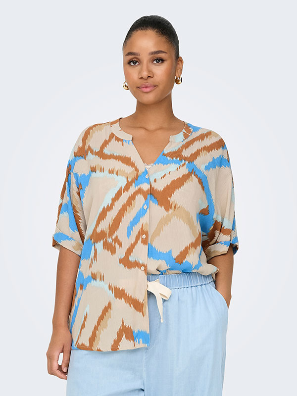CARROWA - Plus Size Blus fra Only Carmakoma
