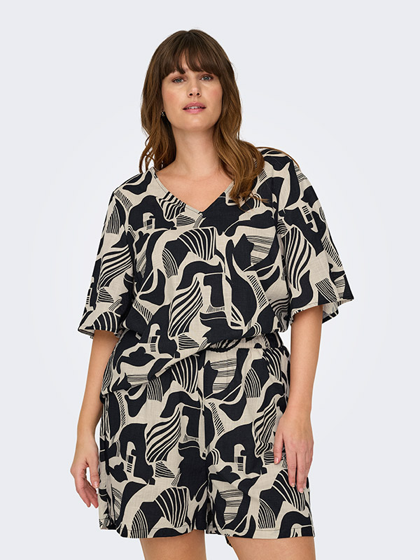 CARMALUSI - Plus Size T-shirt fra Only Carmakoma