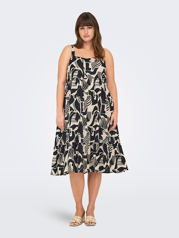 CARMALUSI - Plus Size Klänning fra Only Carmakoma