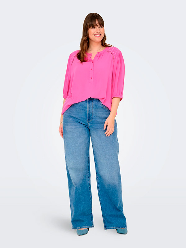 CARADZO - Plus Size Blus fra Only Carmakoma
