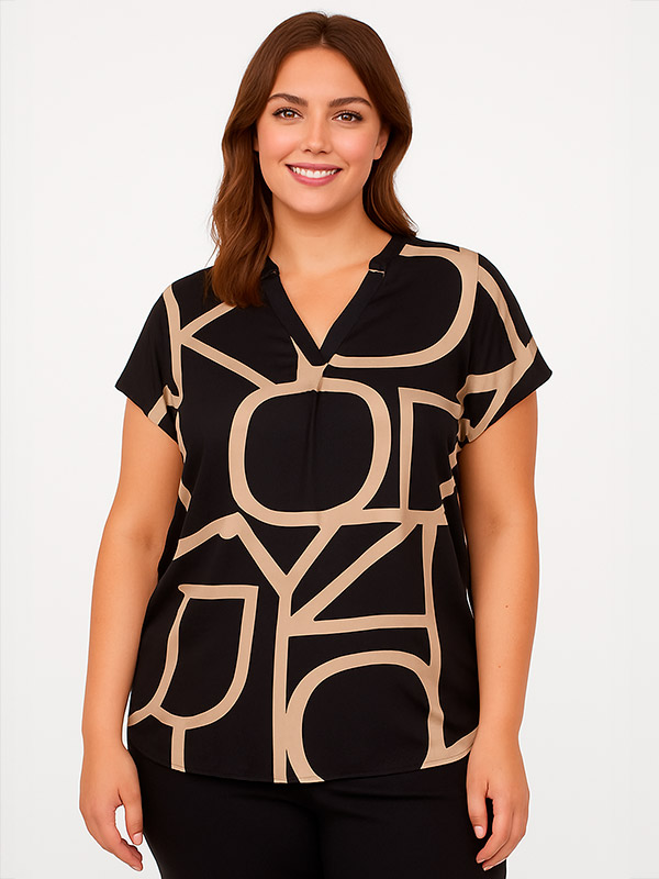 CARFYRLA - Plus Size Blus fra Only Carmakoma
