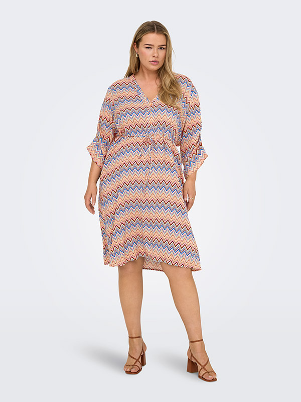 CARNOVA - Plus Size Klänning fra Only Carmakoma