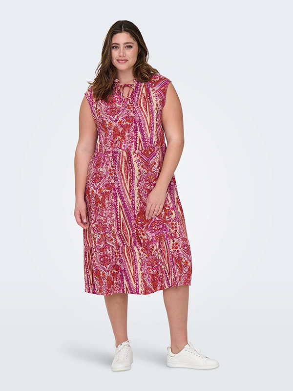 CARNOVA - Plus Size Klänning fra Only Carmakoma