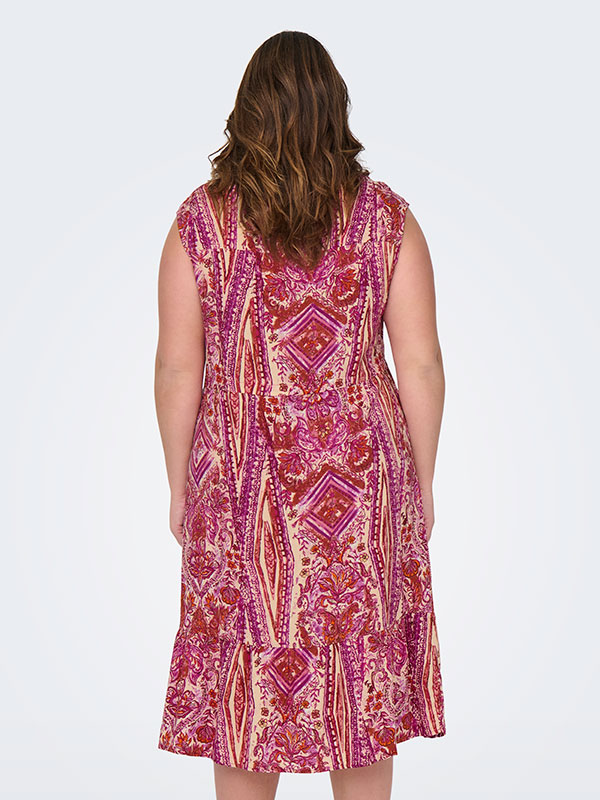 CARNOVA - Plus Size Klänning fra Only Carmakoma