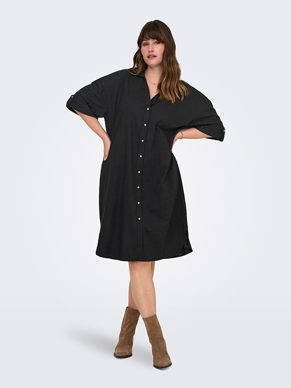 CARCOCO - Plus Size Klänning fra Only Carmakoma