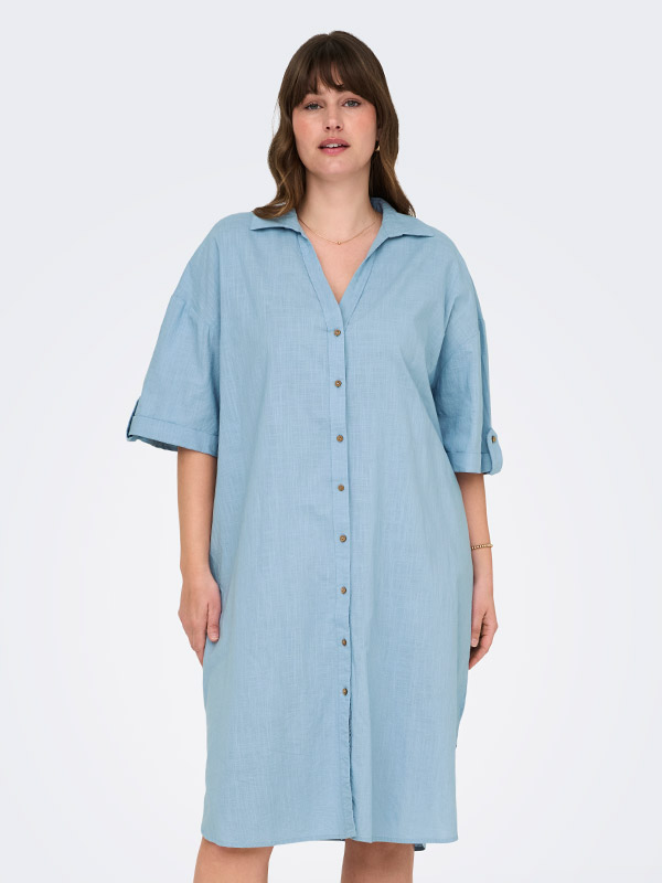 CARCOCO - Plus Size Klänning fra Only Carmakoma