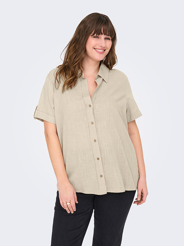 CARCOCO - Plus Size Skjorta fra Only Carmakoma