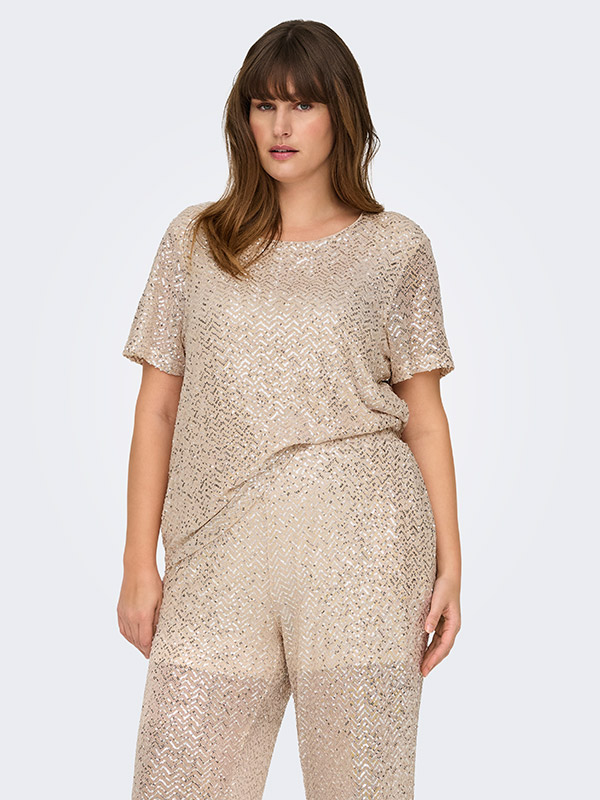 CARVIVIANA - Plus Size Blus fra Only Carmakoma