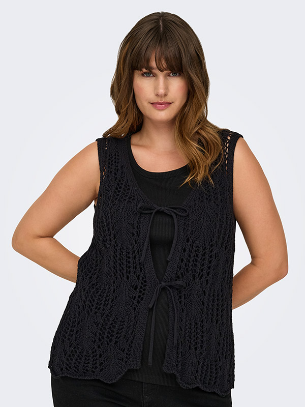 CARLIZZY - Plus Size Väst fra Only Carmakoma