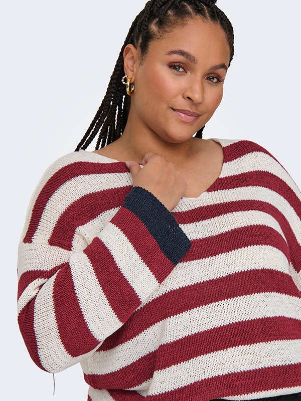 CARGENNA - Plus Size Tröja fra Only Carmakoma