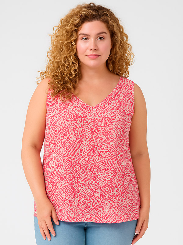 CARMARRAKESH - Plus Size Top fra Only Carmakoma