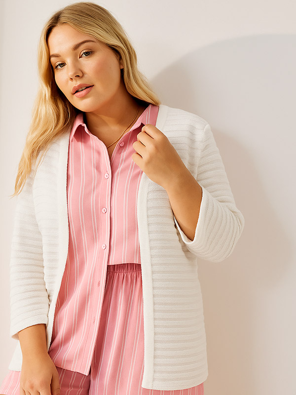 CARKELLY - Plus Size Kofta fra Only Carmakoma