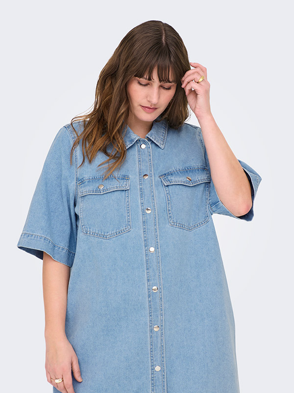 CARBELLE - Plus Size Klänning fra Only Carmakoma