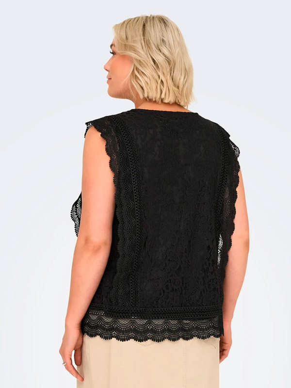 CARKARO - Plus Size Blus fra Only Carmakoma