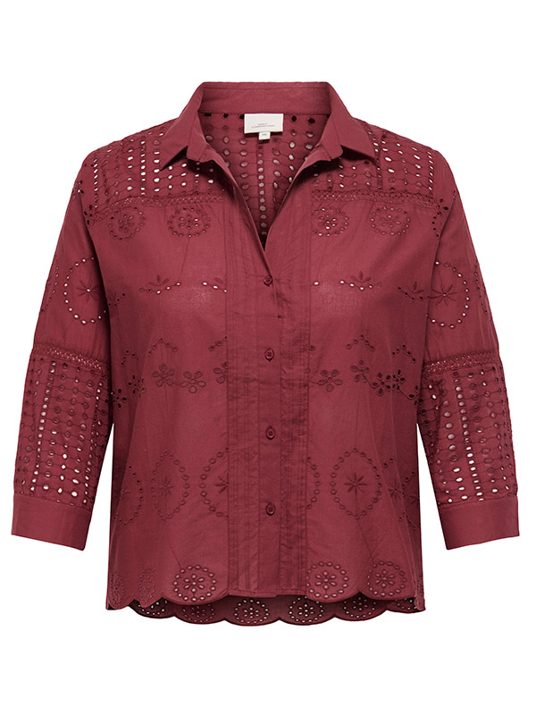 CARSURI - Plus Size Skjorta fra Only Carmakoma