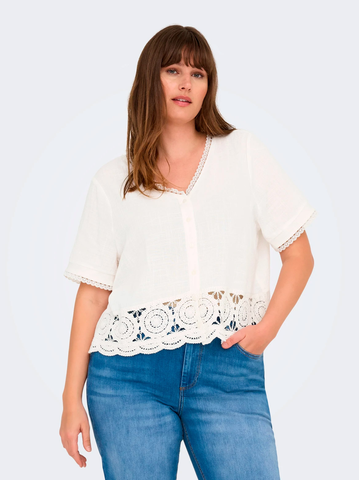 CARNADIA - Plus Size Blus fra Only Carmakoma