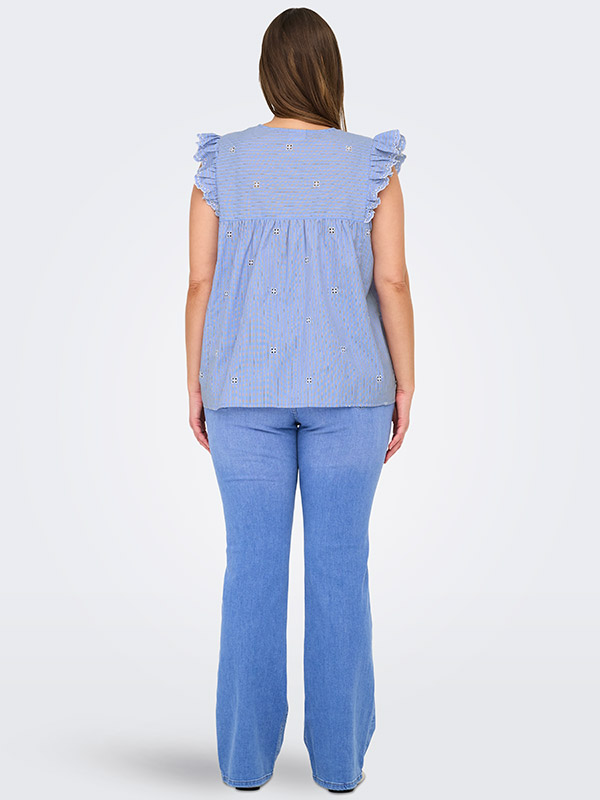 CARTESSA - Plus Size Blus fra Only Carmakoma