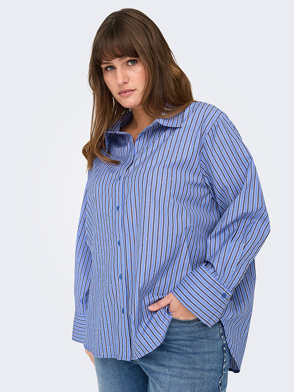 CAROREGON - Plus Size Skjorta fra Only Carmakoma