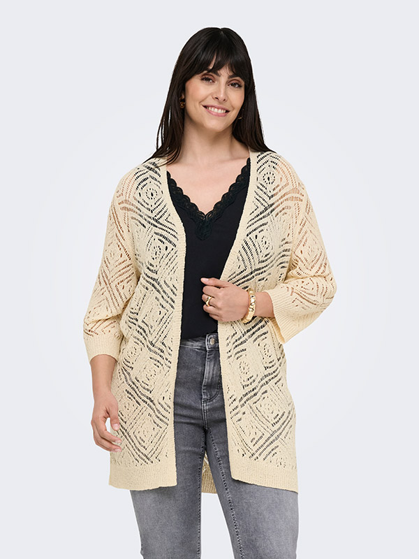 CARWISTY - Plus Size Kofta fra Only Carmakoma