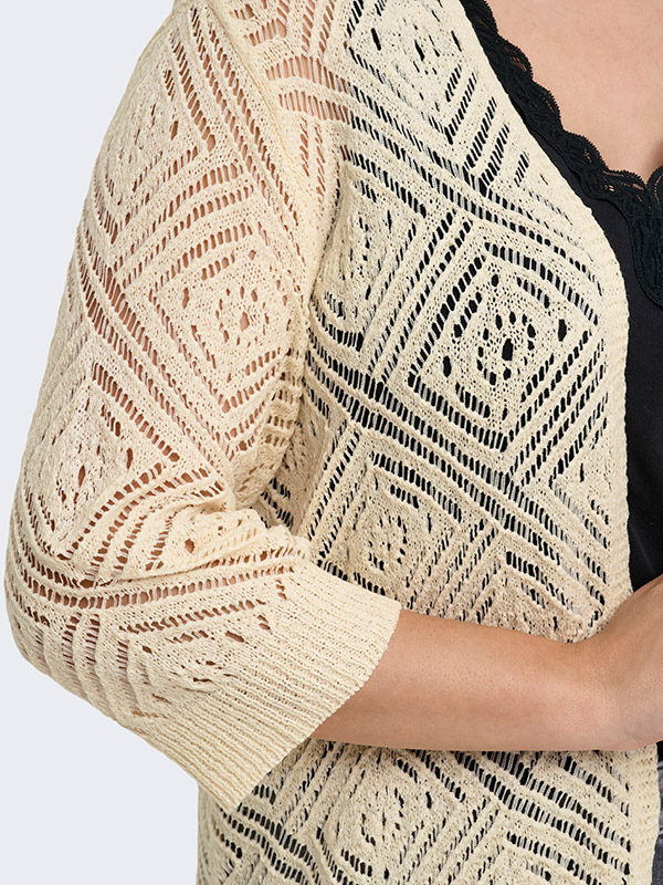 CARWISTY - Plus Size Kofta fra Only Carmakoma