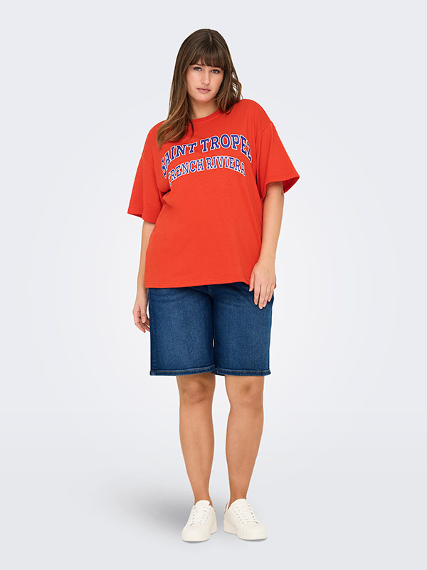 CARJILL - Plus Size T-shirt fra Only Carmakoma