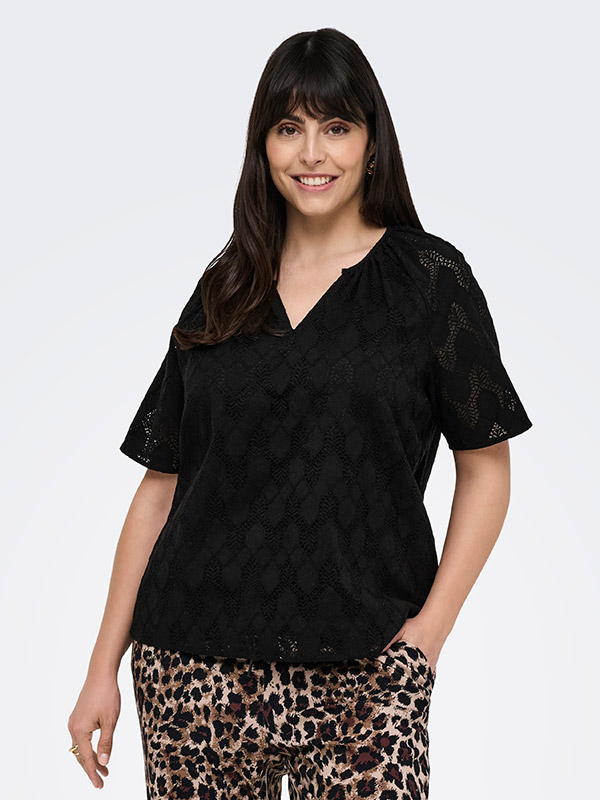 CARCLEANOR - Plus Size Blus fra Only Carmakoma