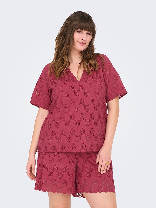 CARCLEANOR - Plus Size Blus fra Only Carmakoma