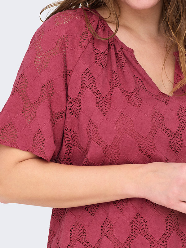 CARCLEANOR - Plus Size Blus fra Only Carmakoma