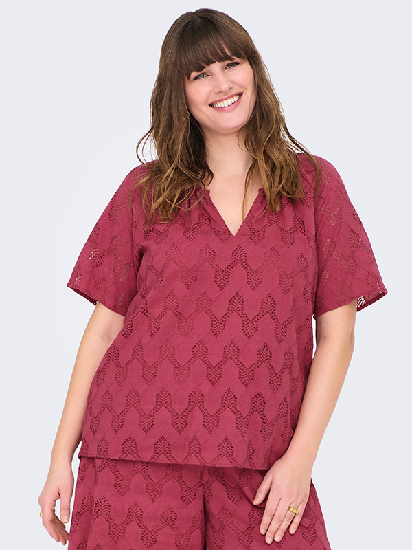 CARCLEANOR - Plus Size Blus fra Only Carmakoma