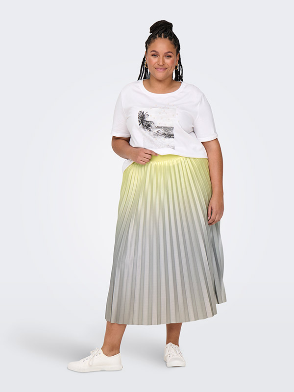 CARPETAL - Plus Size Kjol fra Only Carmakoma
