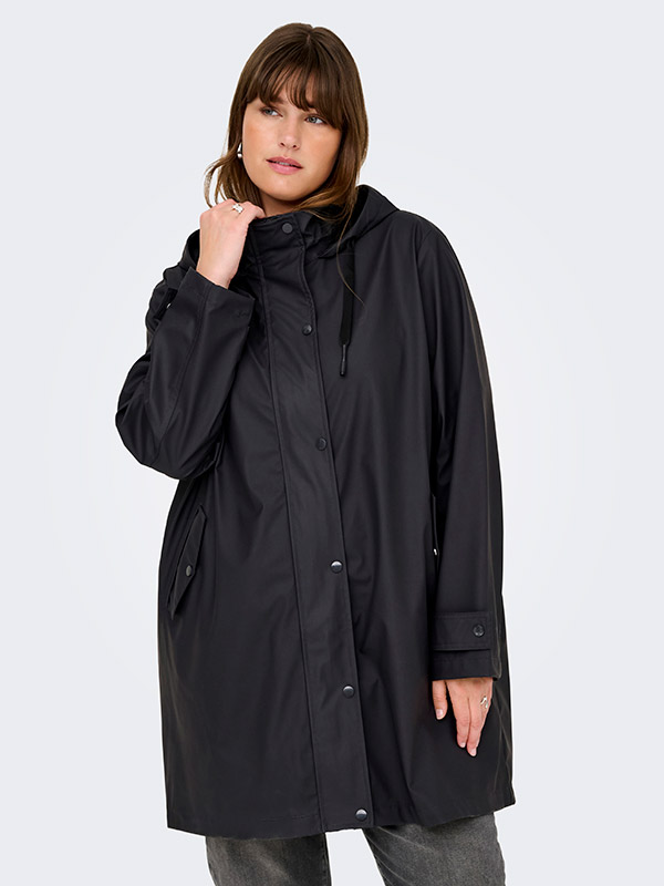 CARLILI - Plus Size Regnjacka fra Only Carmakoma