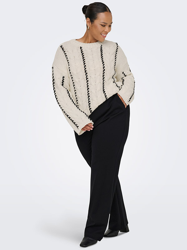 CARTESSA - Plus Size Tröja fra Only Carmakoma
