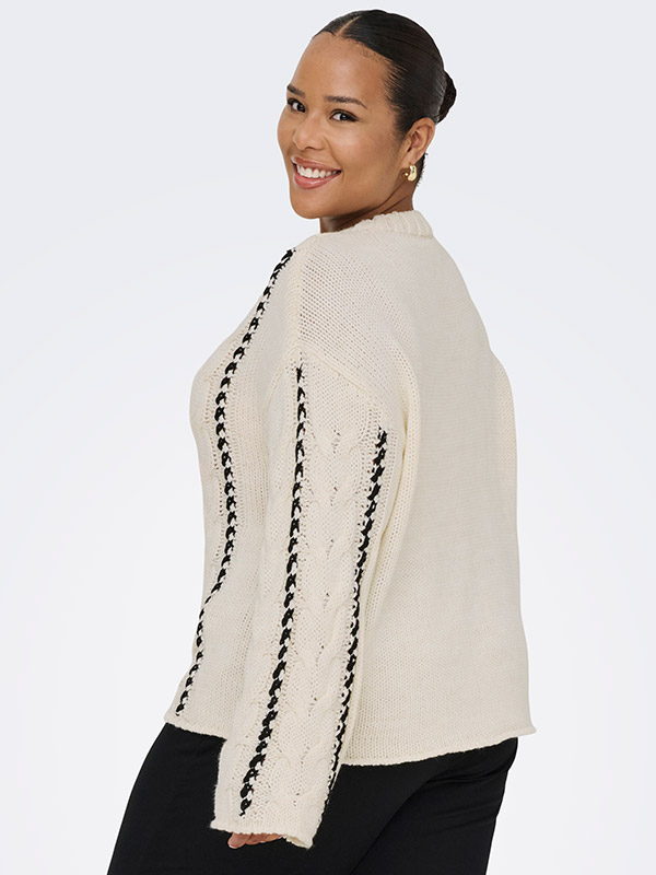 CARTESSA - Plus Size Tröja fra Only Carmakoma
