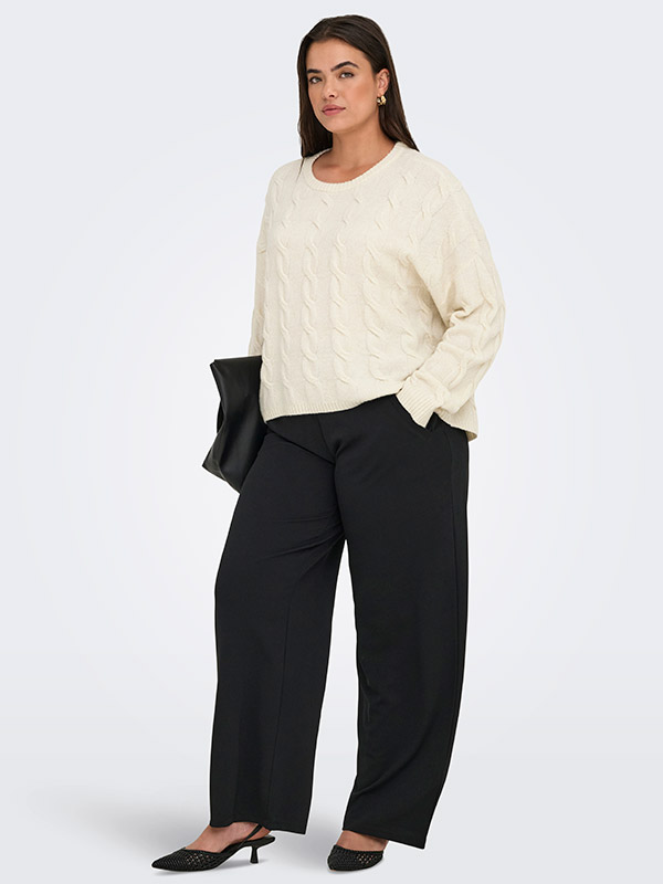 CARJEANETT - Plus Size Tröja fra Only Carmakoma