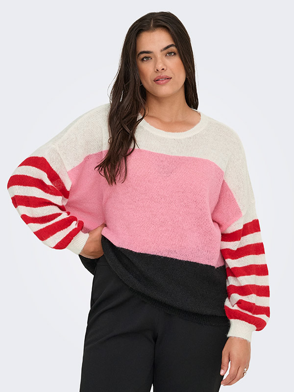 CARSUSIA - Plus Size Tröja fra Only Carmakoma