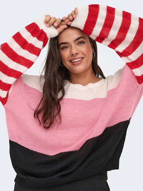 CARSUSIA - Plus Size Tröja fra Only Carmakoma