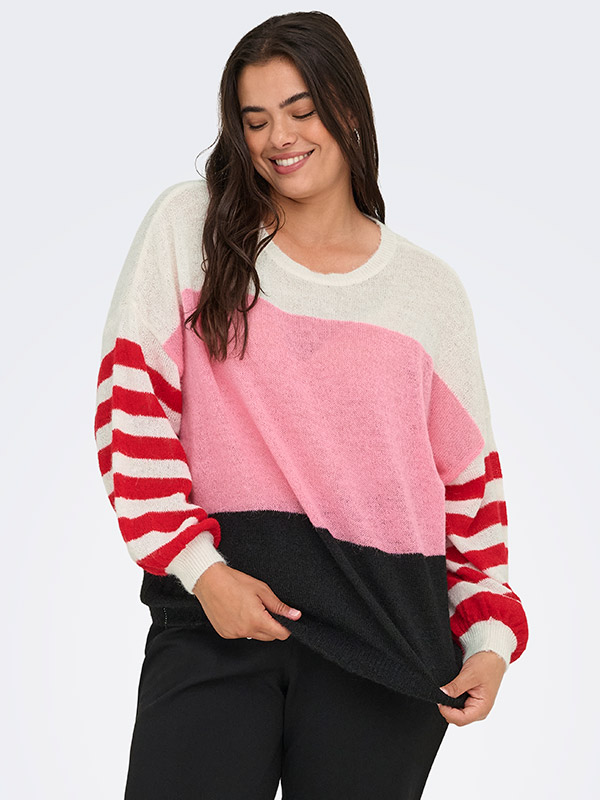 CARSUSIA - Plus Size Tröja fra Only Carmakoma