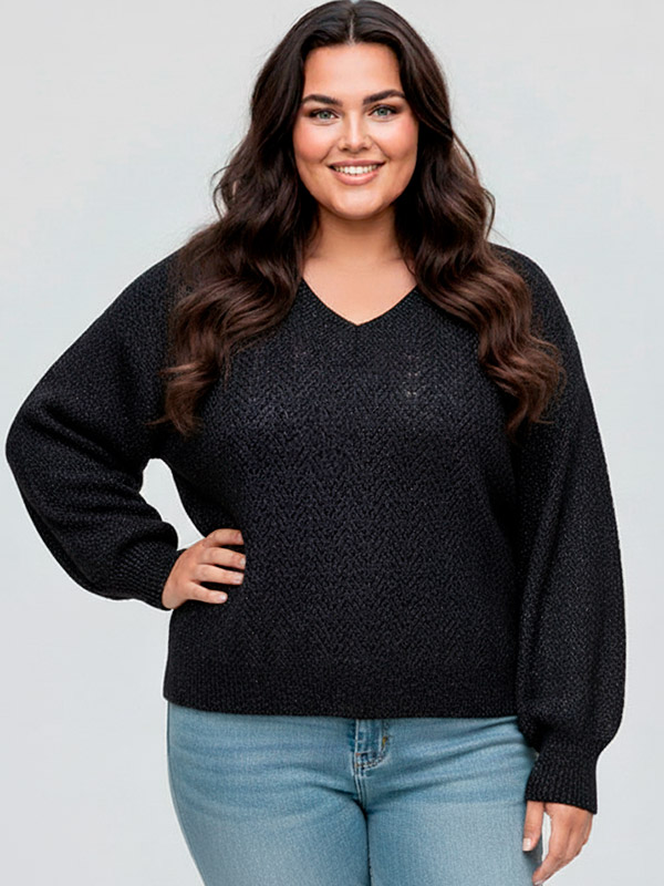 CARLUCILLA - Plus Size Tröja fra Only Carmakoma