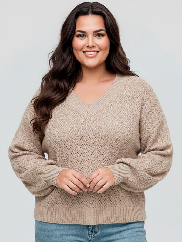 CARLUCILLA - Plus Size Tröja fra Only Carmakoma