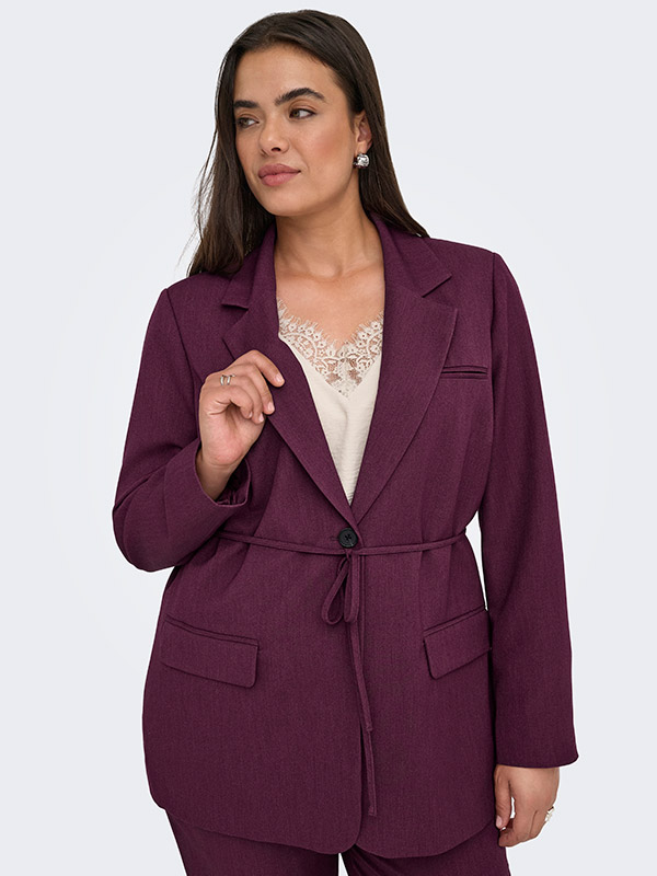 CARHATTIE - Plus Size Kavaj fra Only Carmakoma