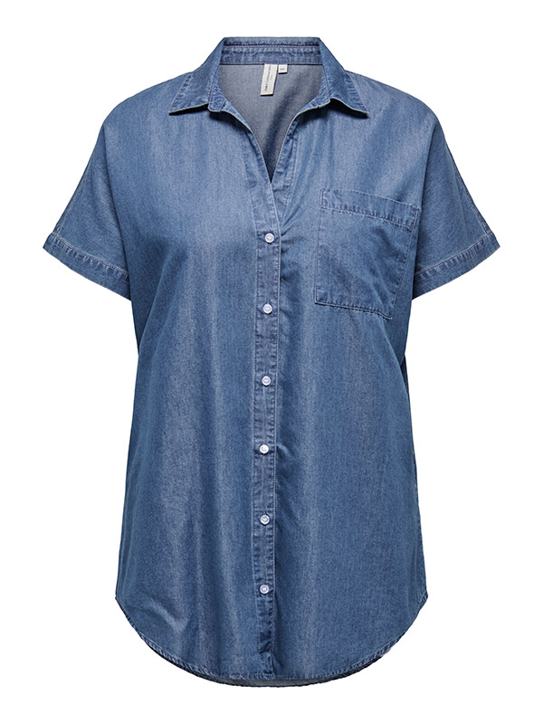 CARPENNA - Plus Size Skjorta fra Only Carmakoma