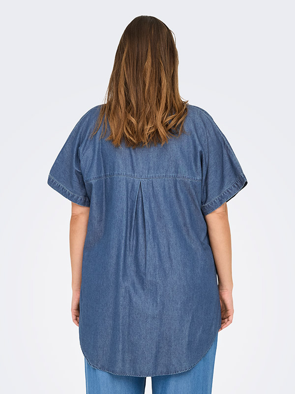 CARPENNA - Plus Size Skjorta fra Only Carmakoma