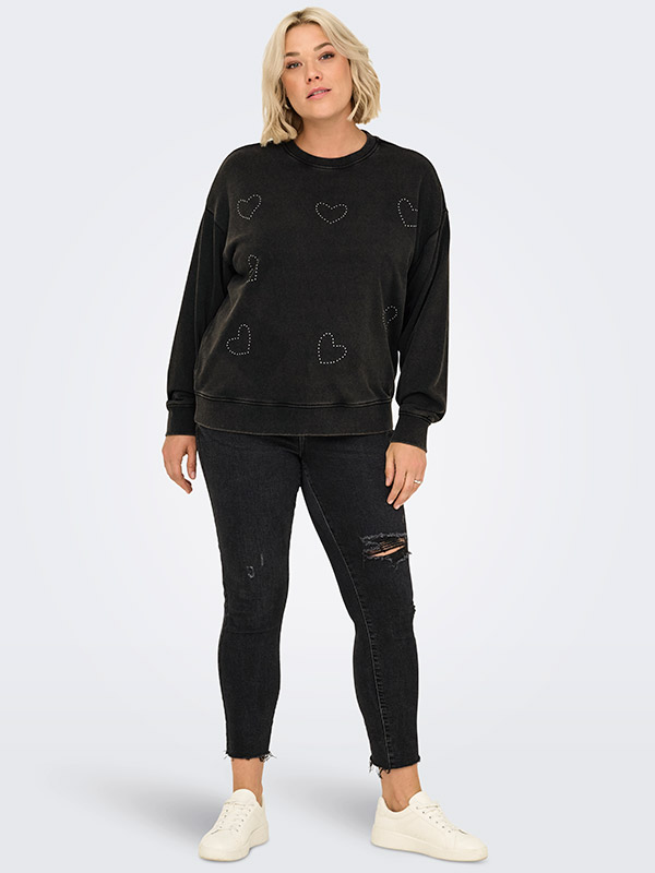 CARINDA - Plus Size Blus fra Only Carmakoma