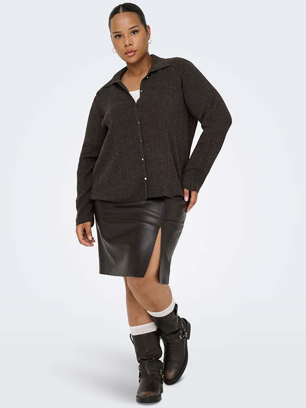 CARTHEA - Plus Size Kofta fra Only Carmakoma