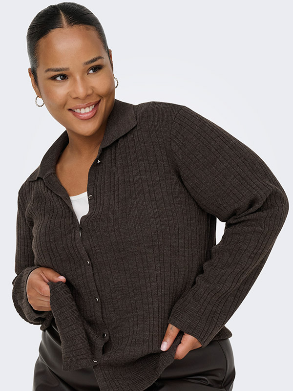 CARTHEA - Plus Size Kofta fra Only Carmakoma